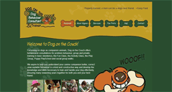 Desktop Screenshot of dogonthecouch.co.za